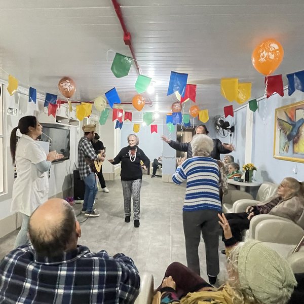 Festa junina na Gerion